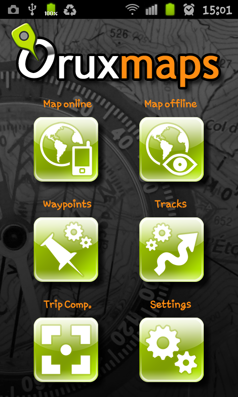 Oruxmaps avaleht Oruxmaps avaleht
